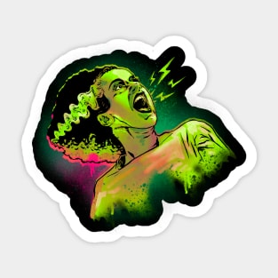 Hissing Monster Queen Sticker